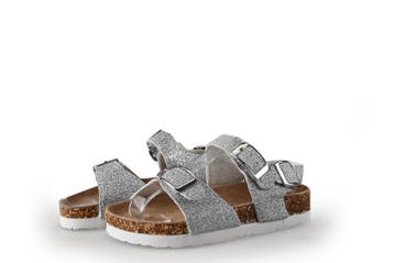 Little Sky Sandalen Meisjes in maat 24 Zilver, Verzenden, Jongen of Meisje, Schoenen, Zo goed als nieuw