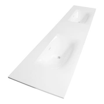 Brauer Glacier Wastafel - 200 met 2 Spoelbakken en 0, Ophalen of Verzenden, Nieuw