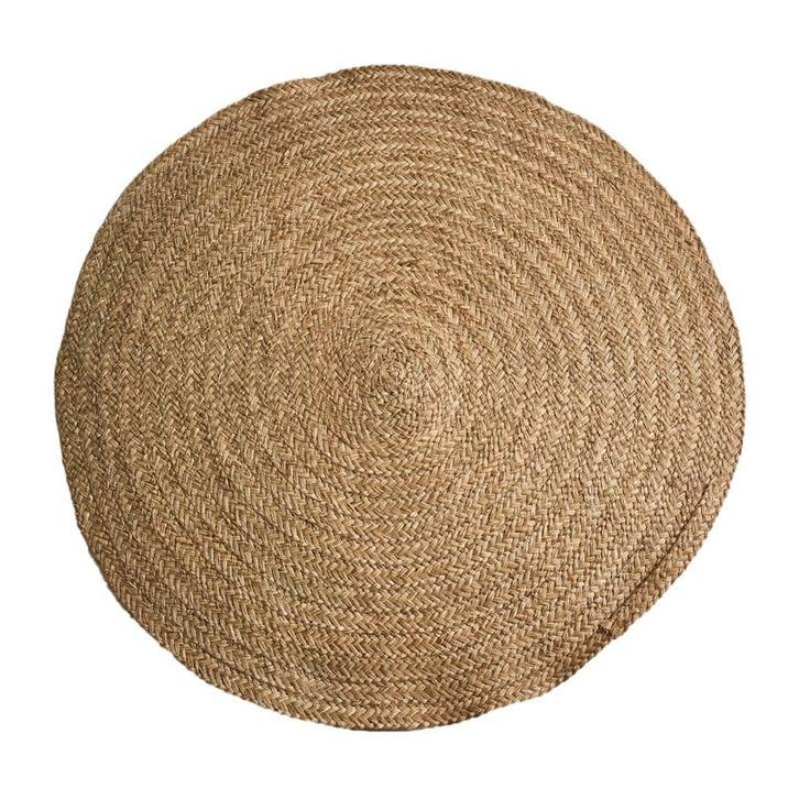 Vloerkleed naturel - Ø150 cm, Huis en Inrichting, Stoffering | Tapijten en Kleden, Verzenden
