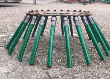 Kraffter Losse onkruidborstel hydraulisch, Nieuw