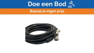 Bieden: VGA Cable DSUB 15P Male to Male 10m Monitor Cable, Ophalen of Verzenden, Nieuw, Kabel of Apparatuur