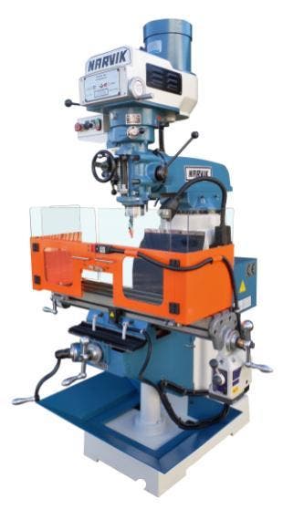 Narvik freesmachine, variatorriem aandrijving, Ophalen