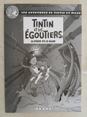 Tintin - Tintin et les égoutiers - 1 Album - Beperkte oplage, Nieuw