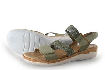 Remonte Sandalen in maat 41 Groen, Verzenden, Remonte, Sandalen of Muiltjes, Zo goed als nieuw