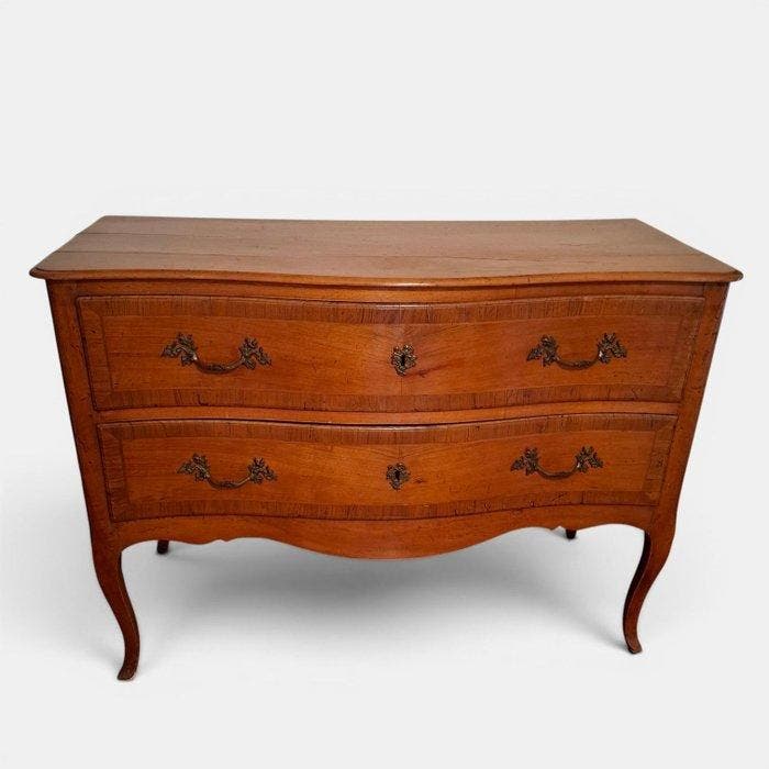 Maggiolini - Commode - MAGGIOLINO - Walnoot - Comò met twee, Antiek en Kunst, Antiek | Overige Antiek