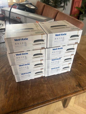 8 regelbare ventielen Vent-Axia 125mm, Ophalen of Verzenden, Nieuw, Ventilator en Afzuiger