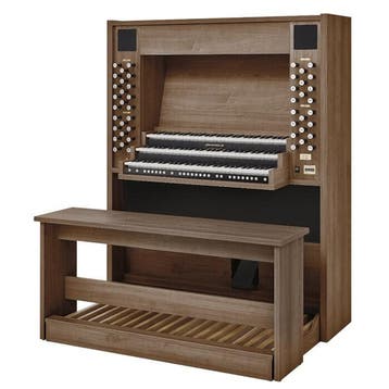 Johannus Studio P360 nautilus teak, Muziek en Instrumenten, Orgels, Nieuw