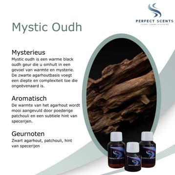 Geurmachine Aroma Geurolie - Mystic Oudh -, Nieuw, Aroma