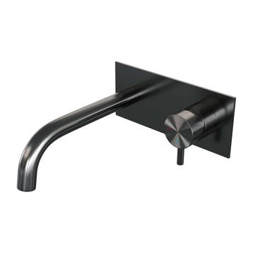 Brauer Gunmetal Edition Inbouw Wastafelmengkraan met Gebogen, Ophalen of Verzenden, Nieuw