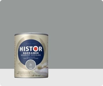 Histor - SCHMMELBESTENDIG - BADKAMER MUURVERF zijdeglans..., Overige kleuren, Nieuw, Ophalen of Verzenden, Verf