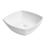 Brauer Peak Waskom - 41 cm - Keramiek - Hoogglans - Wit, Ophalen of Verzenden, Nieuw