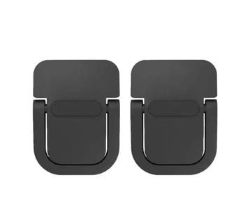 Laptop pootjes - Kantelbaar - Aluminium - Met plakstrip - Zw, Computers en Software, Laptopstandaarden, Ophalen of Verzenden, Nieuw
