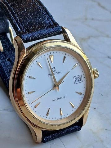 Zenith Automatic 21 Jewels-Acciaio e Oro(placcato)-vintage