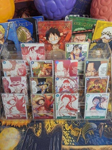 Bandai - 14 Card - One Piece - Monkey D. Luffy 3rd, Nieuw
