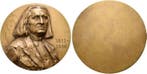 Einseitige Bronze-gussmedaille 1985 Musik Liszt, Franz 18..., Verzenden