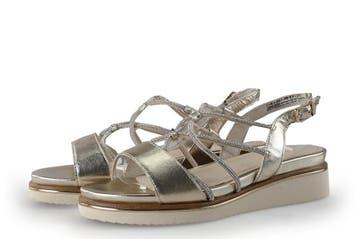 Tamaris Sandalen in maat 40 Zilver, Kleding | Dames, Schoenen, Tamaris, Overige kleuren, Verzenden, Sandalen of Muiltjes