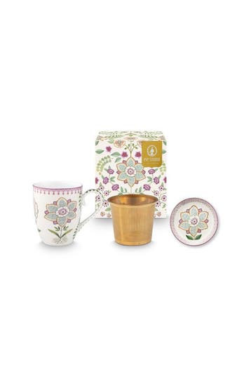 Pip Studio Lily & Lotus Tea for One Set – Compleet Genieten, Verzenden, Nieuw, Pip Studio, Mok