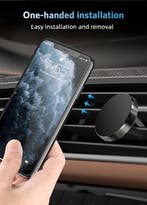 Telefoonhouder auto – Magnetisch voor ventilatierooster –, Ophalen of Verzenden, Nieuw