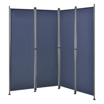 Tuinscherm scheidingswand zonwering 170x215 cm donkerblauw, Verzenden, Nieuw
