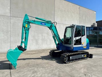 Veiling: Midigraafmachine IHI 55 NSL Diesel 2017, Ophalen, Graafmachine