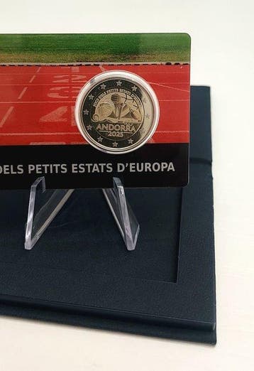 Andorra. 2 Euro 2025 Small States Games Proof (Zonder