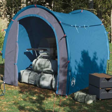 vidaXL Opbergtent waterdicht blauw, Verzenden, Nieuw, Tot en met 2