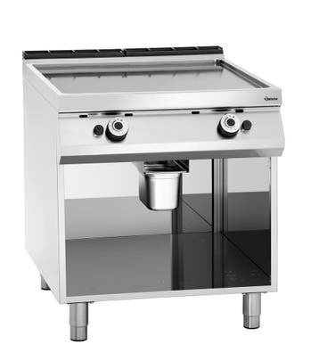 Bartscher Bakplaat | Gas | Glad | 18kW | Serie 900 | Open On, Zakelijke goederen, Horeca | Keukenapparatuur, Ophalen of Verzenden