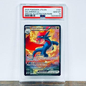 Pokémon Graded card - Salamence ex 187 – Pokémon - PSA 10, Nieuw