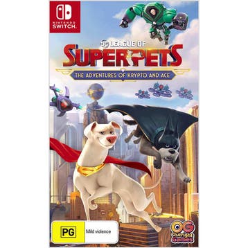 Switch DC League of Super-Pets: Adventure of Krypto & Ace, Verzenden, Zo goed als nieuw