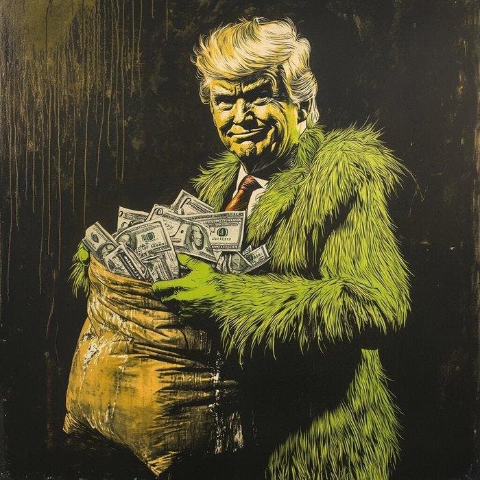 Santicri - Grinch (No Reserve), Antiek en Kunst, Kunst | Designobjecten