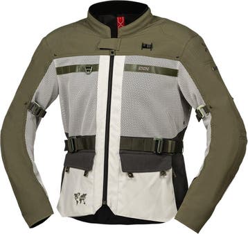 IXS Venture-BigAir 1.0 Olijfgroen Textiele Motorjas, Motoren, Kleding | Motorkleding, Nieuw met kaartje, Jas | textiel, IXS, Heren