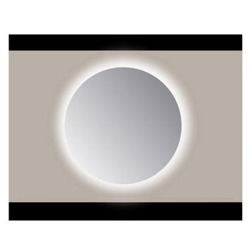 Spiegel Rond Sanicare Q 85 cm Ambi Warm White LED PP, Ophalen of Verzenden, Nieuw