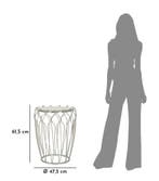 TAFELHAAK CM Ø 47,5X61,5, Huis en Inrichting, Tafels | Sidetables, Ophalen of Verzenden, Nieuw