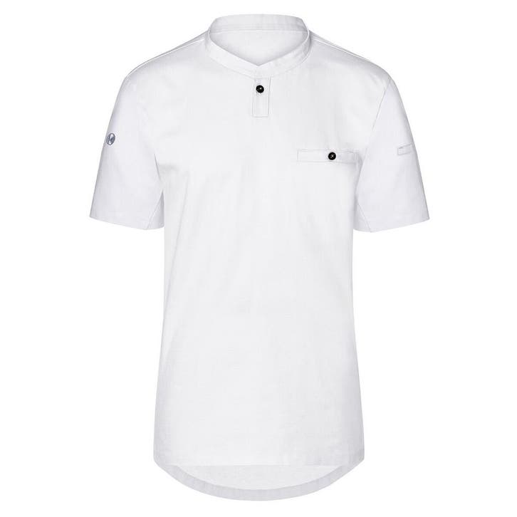 GGM Gastro | (6 stuks) KARLOWSKY | Korte Mouw Heren |, Kleding | Heren, Overhemden, Wit, Nieuw, Verzenden