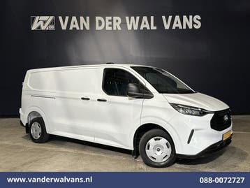 Ford Transit Custom | 2.0 TDCI 136pk L2H1 Euro6 Airco |, Gebruikt, Euro 6, Wit, Dealer onderhouden