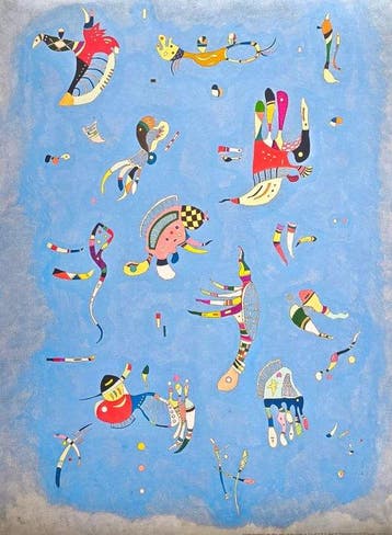 Wassily Kandinsky (1866-1944) (after) - Sky Blue, 1940