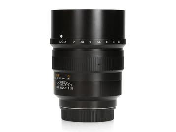 TTartisan 90mm F1.25 black - Leica L-mount - 1 jaar garantie, Ophalen of Verzenden, Zo goed als nieuw