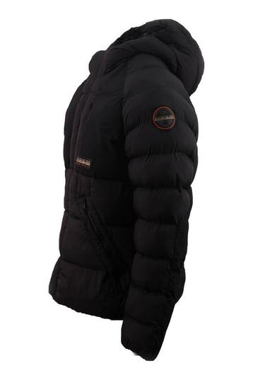 Napapijri Winterjas in maat L Zwart, Verzenden, Gedragen, Zwart, Napapijri