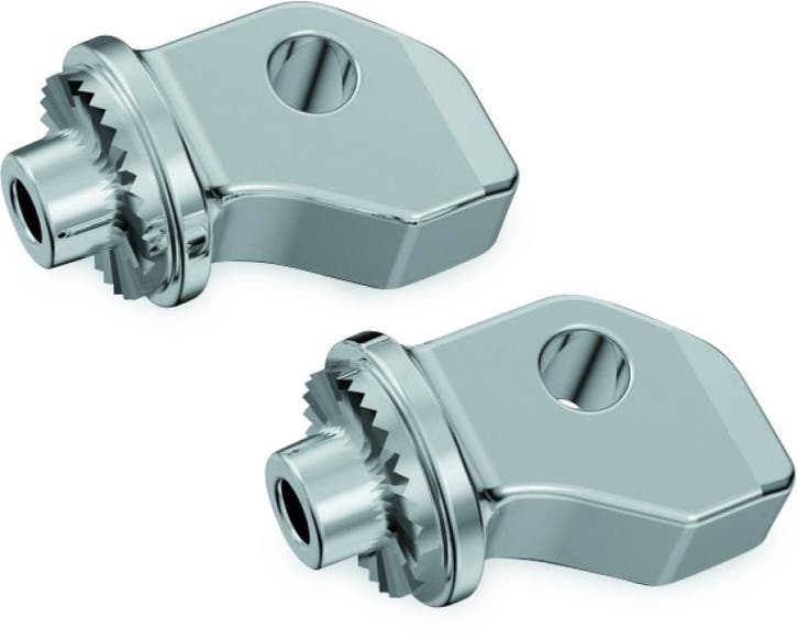 Kuryakyn Splined Peg Adapters Front Indian Scout Chrome, Auto-onderdelen, Interieur en Bekleding, Ophalen of Verzenden