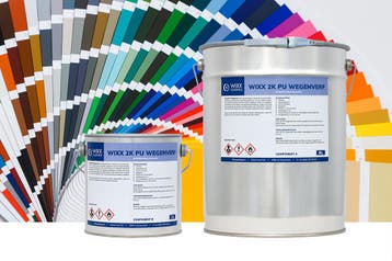 Wixx 2K PU Wegenverf Lijnenverf Mengkleur 10L, Overige kleuren, Nieuw, Verf, Verzenden