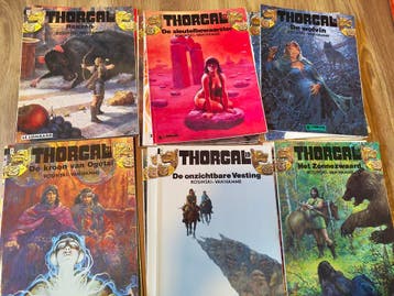 Thorgal strips door Rosinski - Van Hamme, Complete serie of reeks, Verzenden, Gelezen