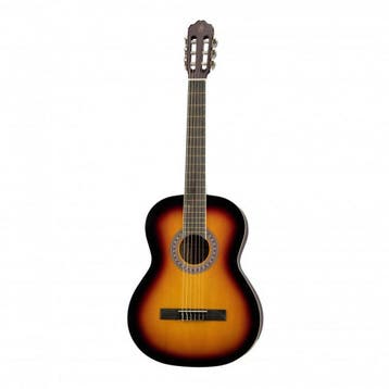 Gomez 036 Klassieke Gitaar 3/4 Brown Sunburst, Muziek en Instrumenten, Ophalen of Verzenden, Nieuw