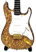 Miniatuur replica Fender Stratocaster gitaar - Eric Clapton, Ophalen of Verzenden, Nieuw, Pop, Beeldje of Miniatuur