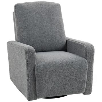 Relaxfauteuil, Ontspanningsstoel Met Fleece Hoes, Verstelbar, Verzenden, Nieuw
