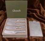 Christofle - Boterschotel - Lega - Set met messen en een