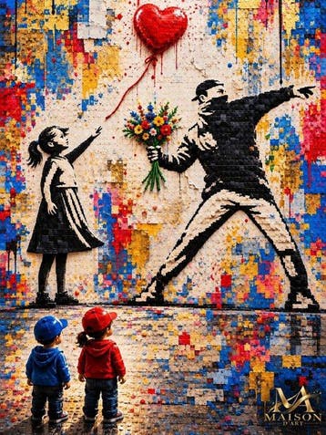 Lego Merchandise - Maison d’Art - Banksy in Bricks, Nieuw