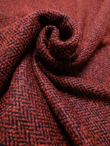 B698- 500 x 155 cm - Tweed in 100% Pura Lana di Biella -