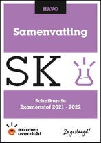ExamenOverzicht   Samenvatting Scheikunde HAVO 9789493190870, Zo goed als nieuw