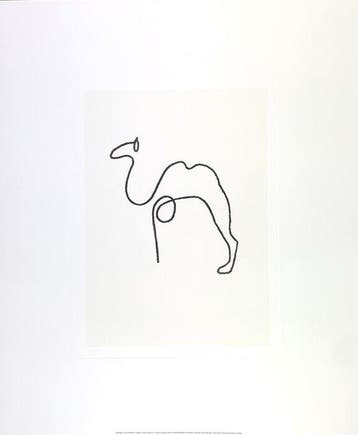 Pablo Picasso (after) - Kamel, 1907 Camel - Artprint