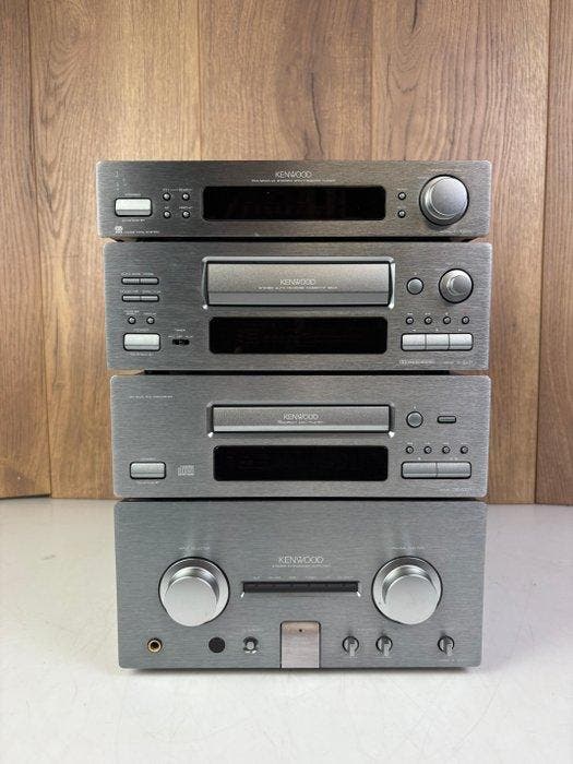 Kenwood - A-1001 Amplifier - DP-1001 CD Player - X-1001, Audio, Tv en Foto, Radio's